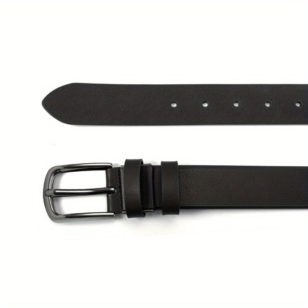 Ceinture Noire en Cuir pour Homme Baptiste — visuel 4
