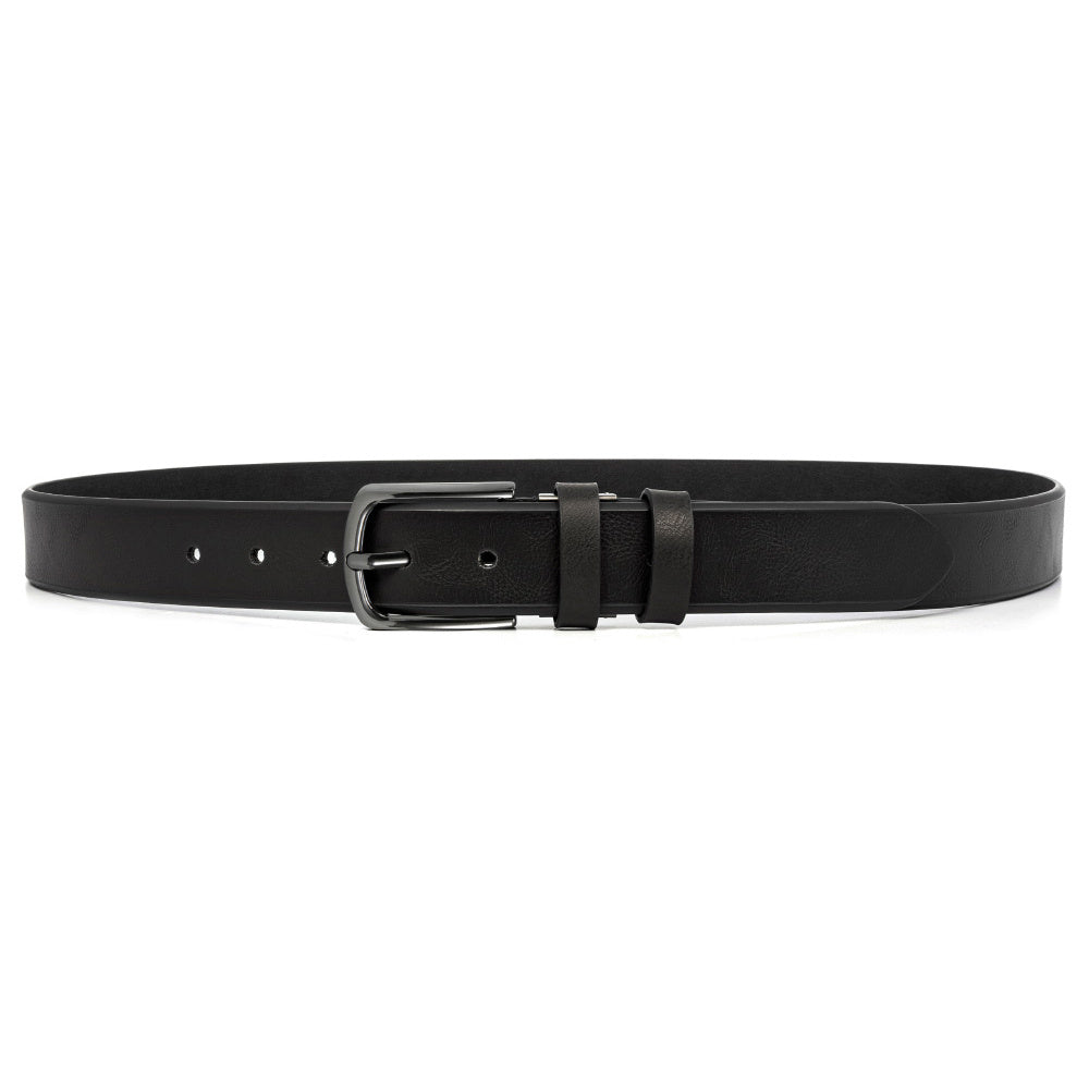 Ceinture Noire en Cuir pour Homme Baptiste — visuel 7