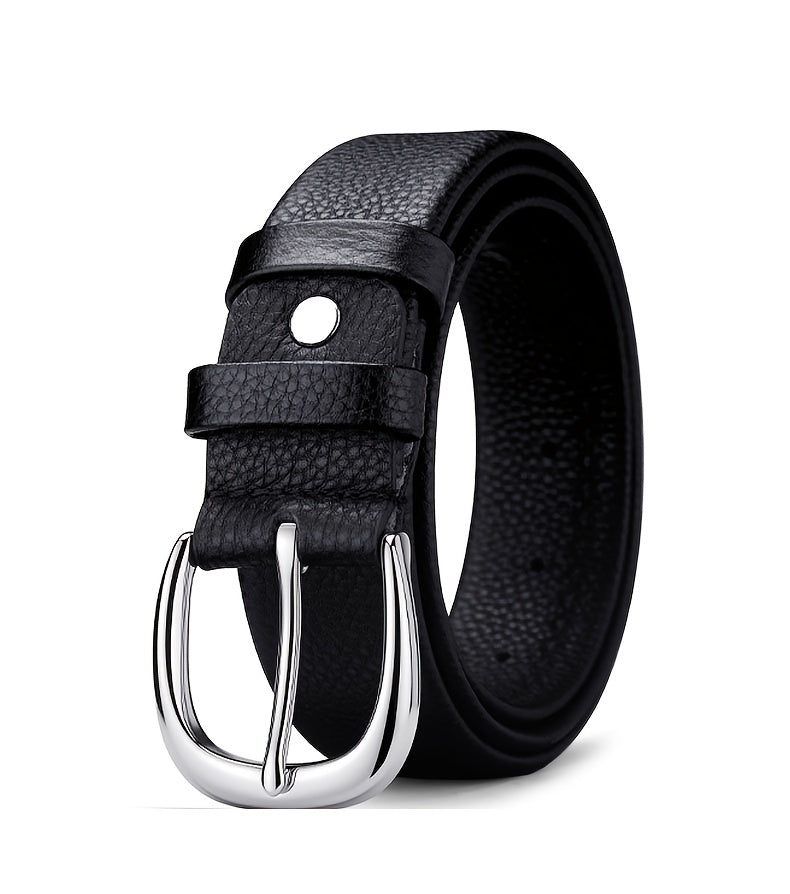 Ceinture Noire en Cuir pour Homme Gabin — visuel 9