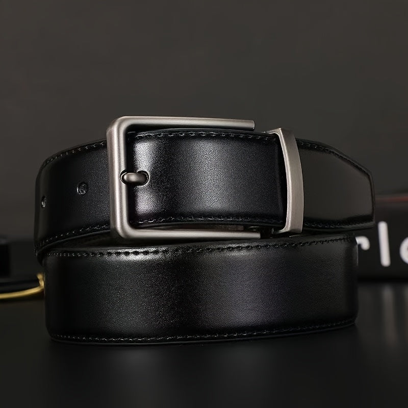 Ceinture Noire en Cuir pour Homme Paul — visuel 4
