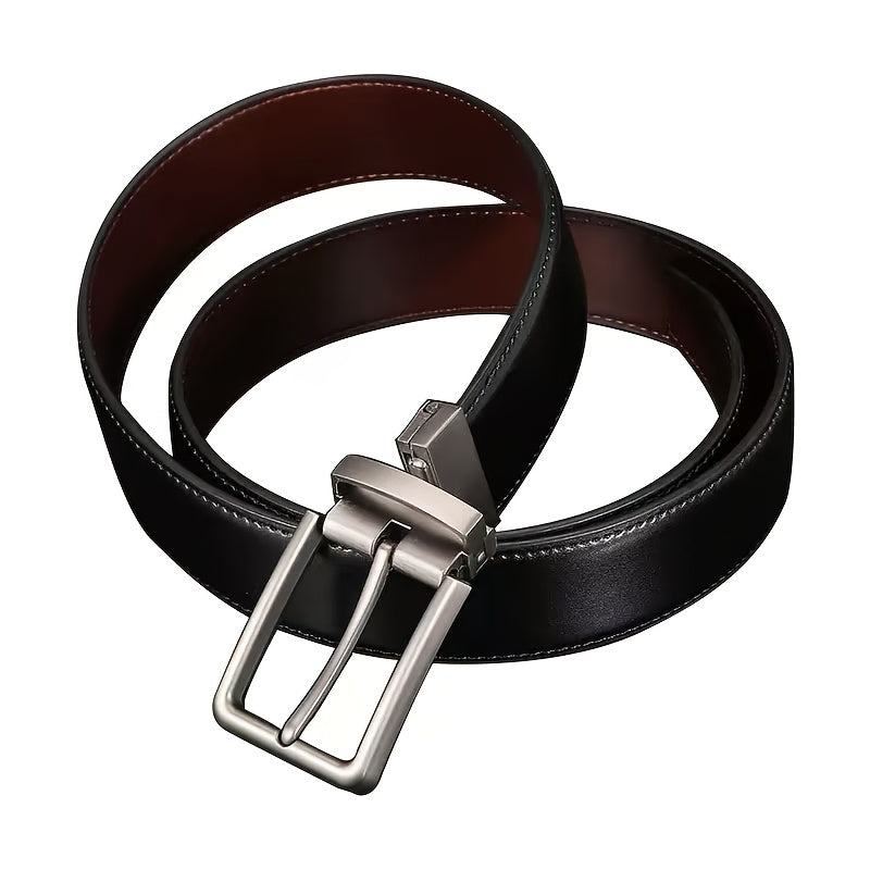 Ceinture Noire en Cuir pour Homme Paul — visuel 7