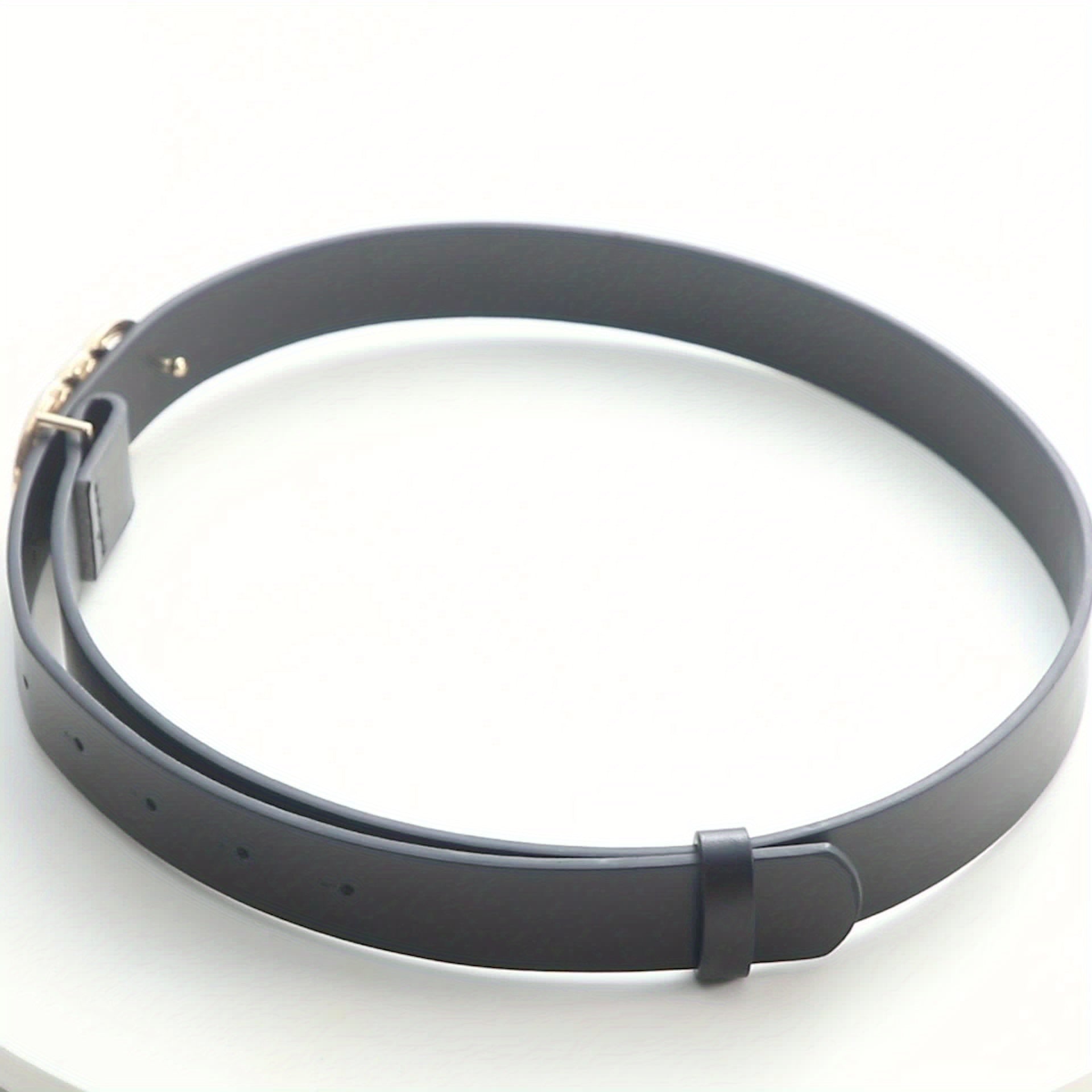 Ceinture Noire en Simili Cuir pour Femme Aquitaine — visuel 5