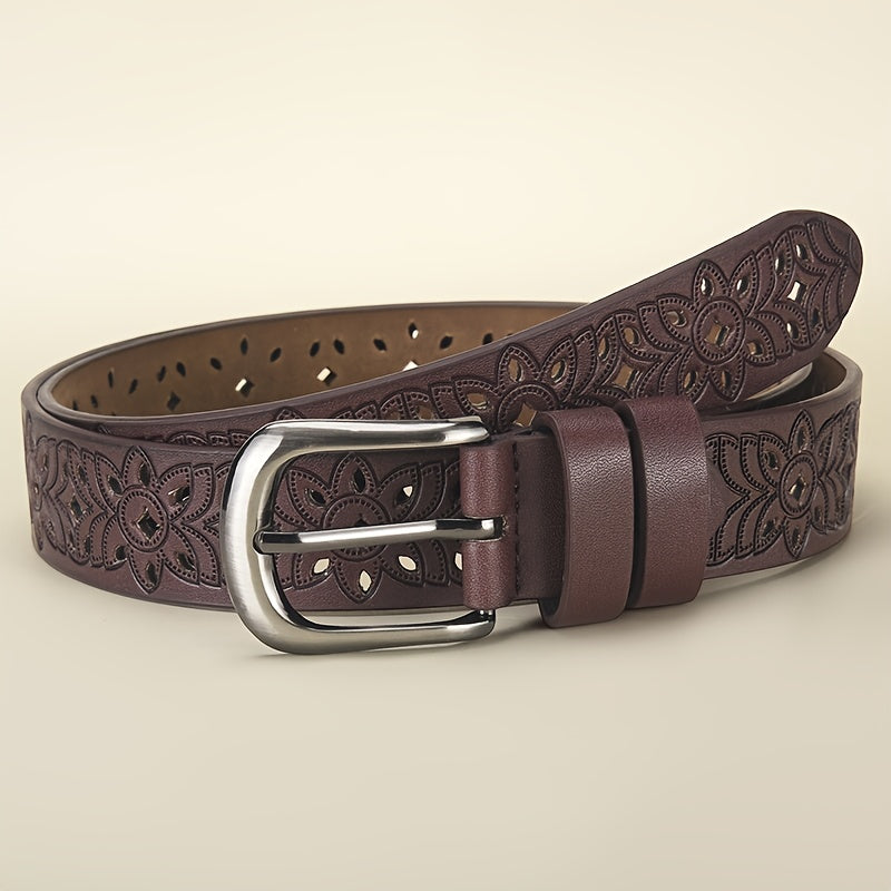Ceinture Noire en Simili Cuir pour Femme Margaux — visuel 5