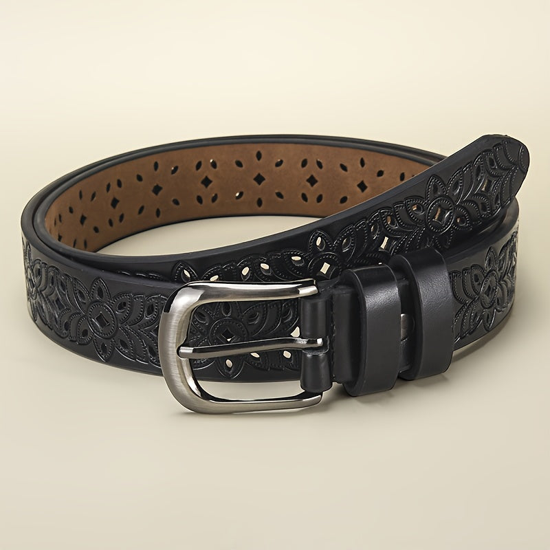 Ceinture Noire en Simili Cuir pour Femme Margaux — visuel 6