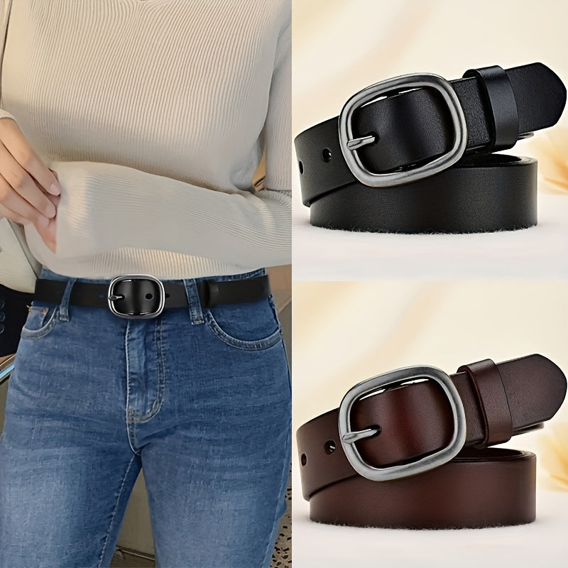 Ceinture Noire en Simili Cuir pour Homme Bristol — visuel 1