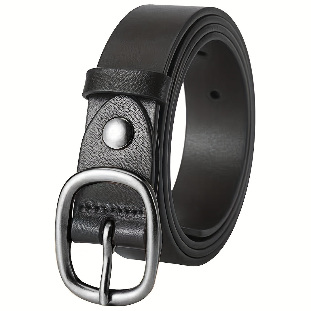 Ceinture Noire en Simili Cuir pour Homme Bristol — visuel 2