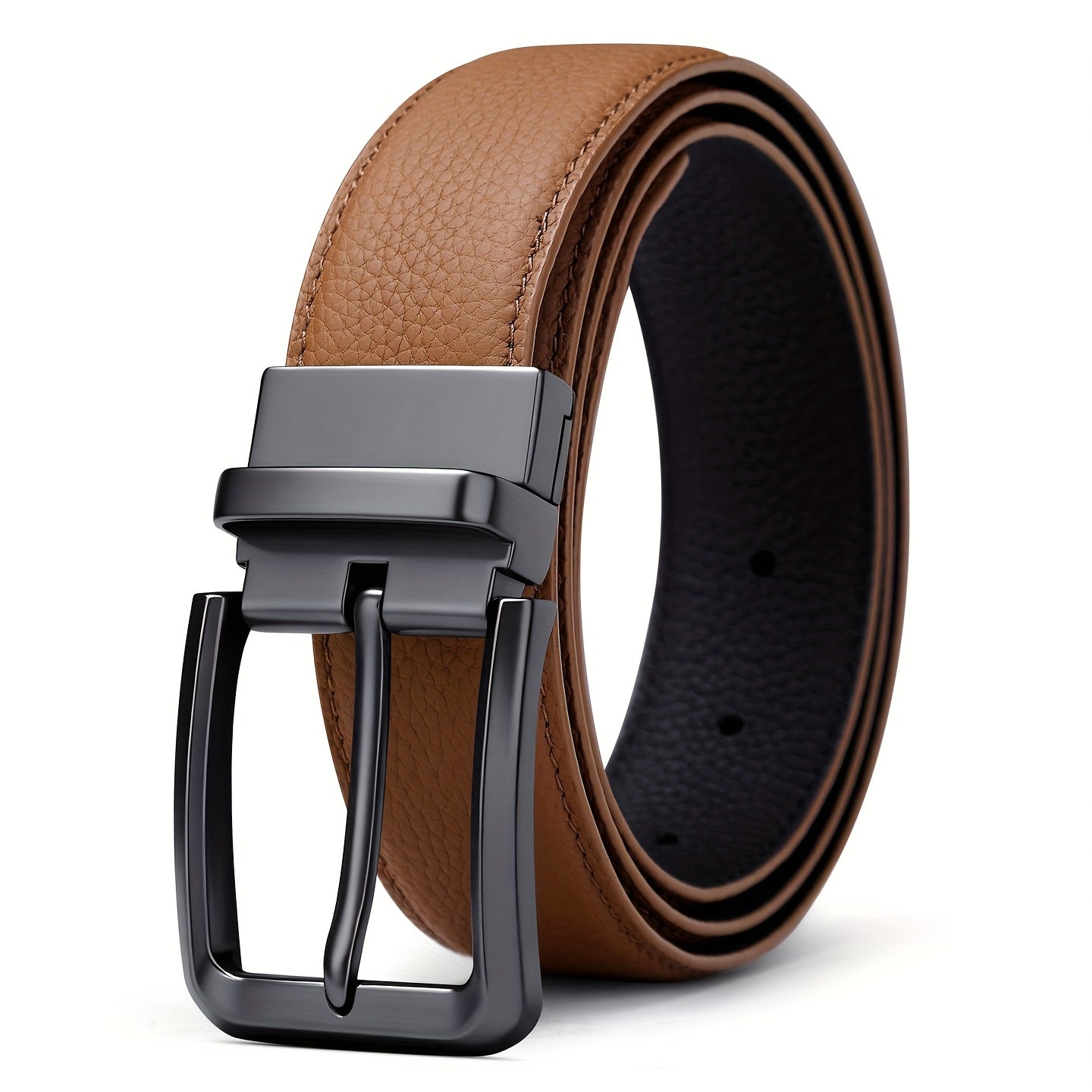 Ceinture Réversible en Cuir pour Femme Andréa — visuel 2