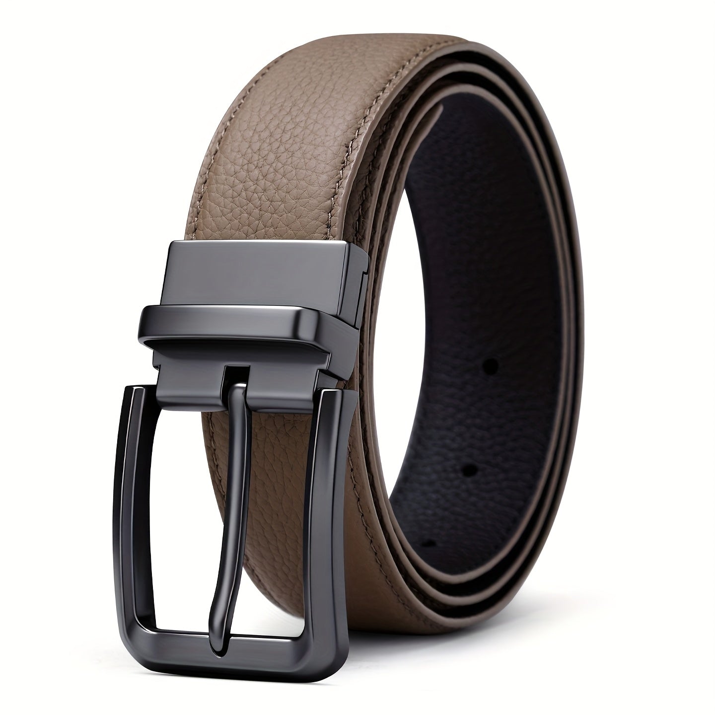 Ceinture Réversible en Cuir pour Femme Andréa — visuel 3