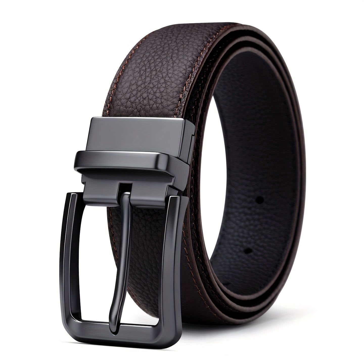 Ceinture Réversible en Cuir pour Femme Andréa — visuel 4