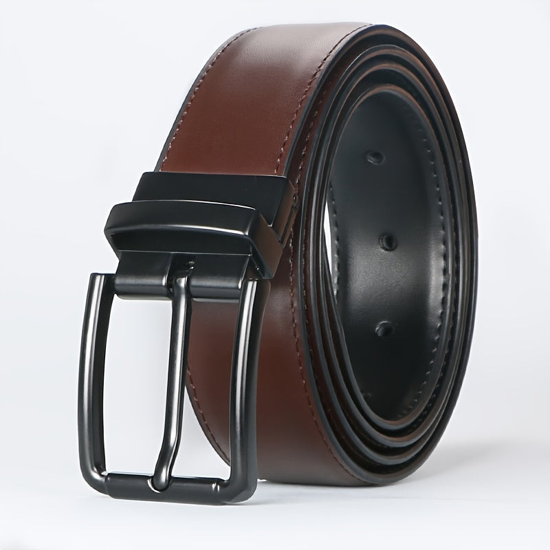 Ceinture Réversible en Cuir pour Homme Fabrice — visuel 2