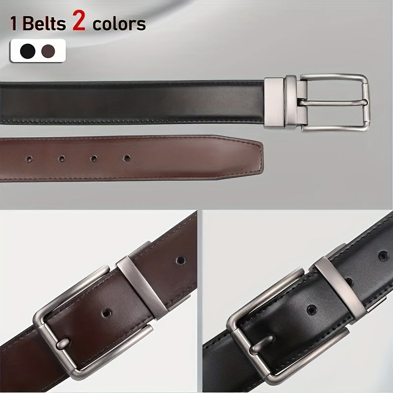 Ceinture Réversible en Cuir pour Homme Pacôme — visuel 5