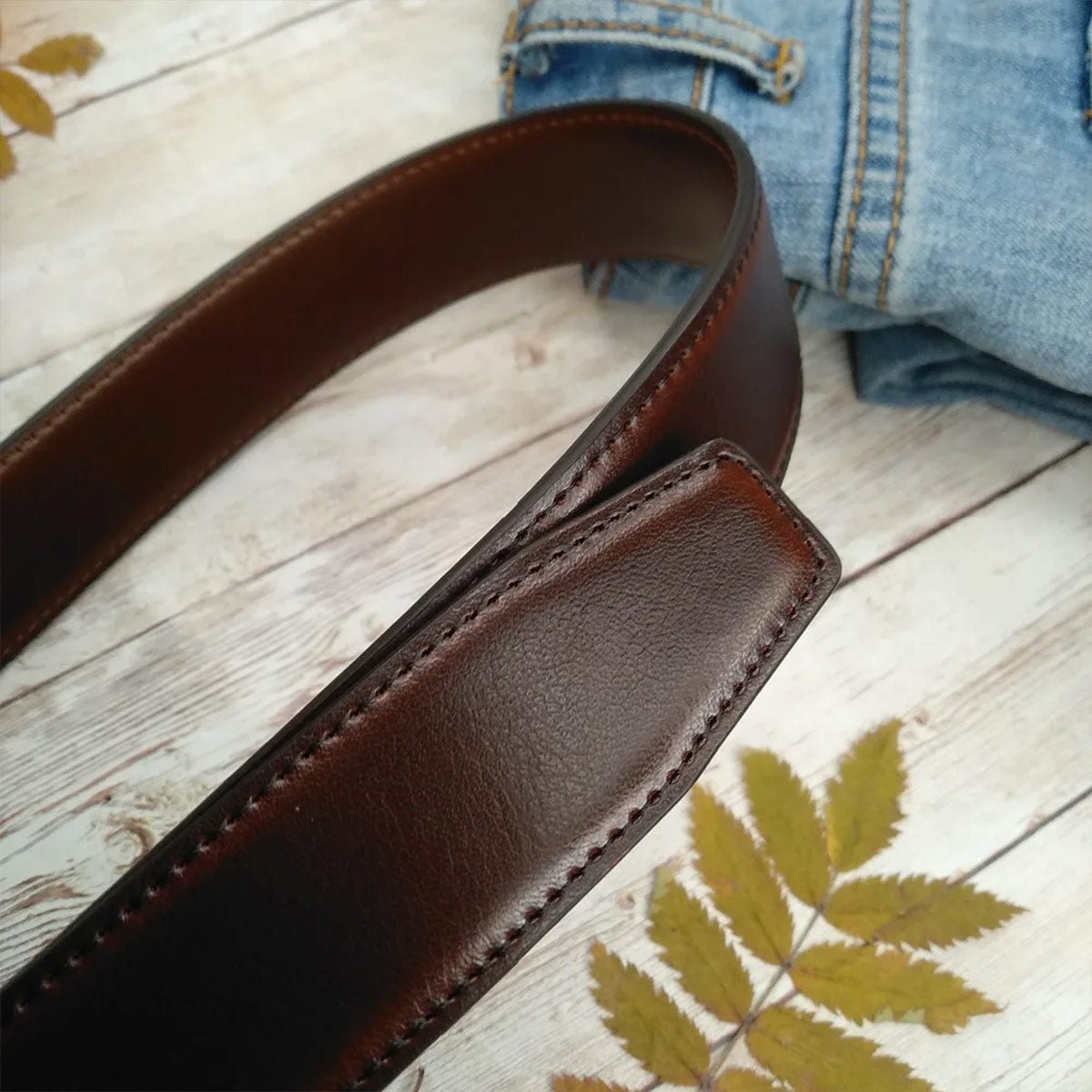 Ceinture Réversible en Simili Cuir pour Homme Ignace — visuel 4