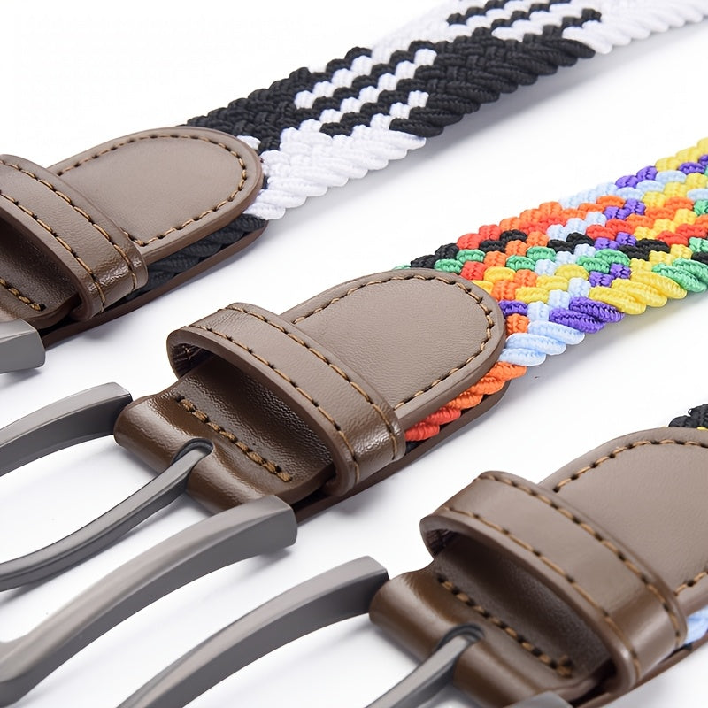 Ceinture Réversible en Tissu pour Homme Sylvain — visuel 4