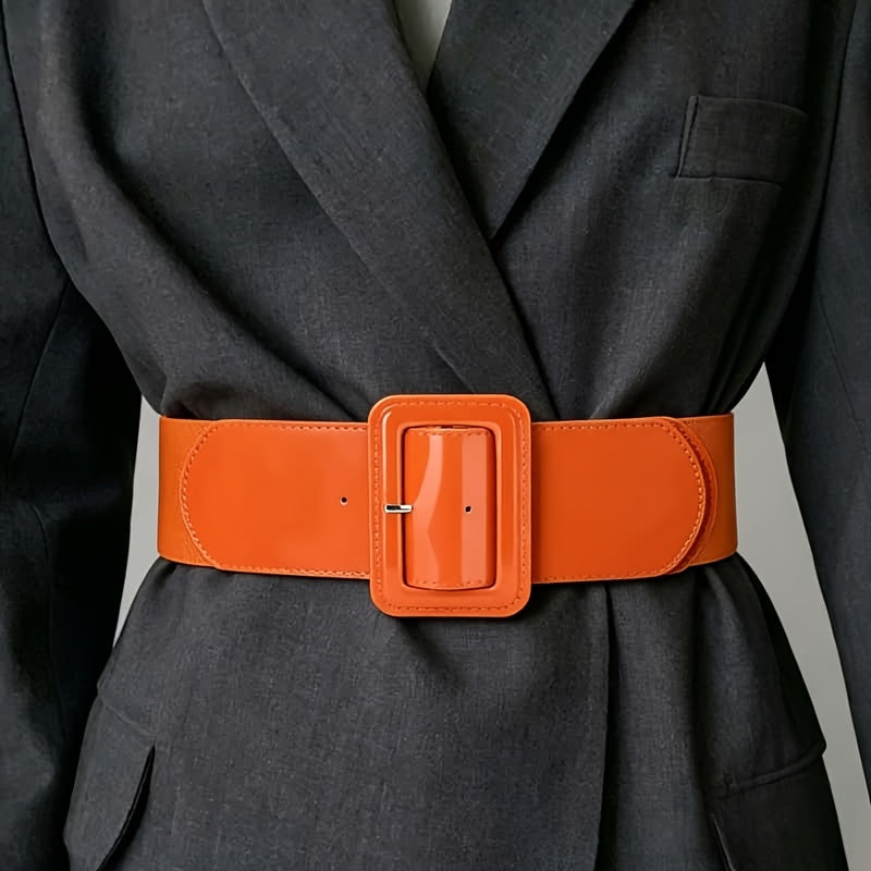 Ceinture Rouge en Simili Cuir pour Homme Dresde — visuel 2