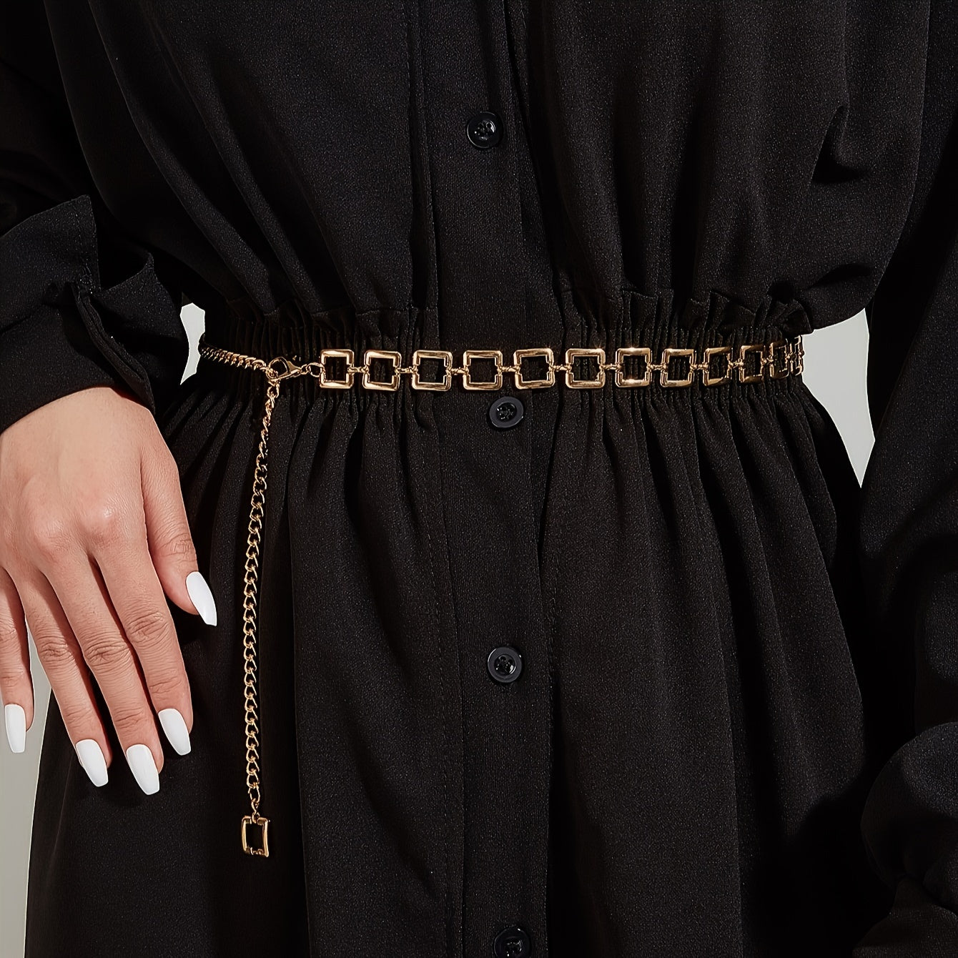 Ceinture Sans Boucle Chaîne pour Femme Philippine — visuel 4