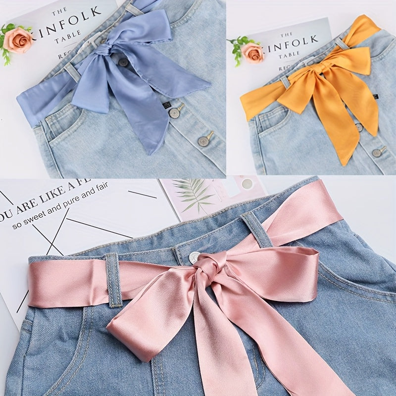 Ceinture Sans Boucle Foulard pour Femme Milos — visuel 2