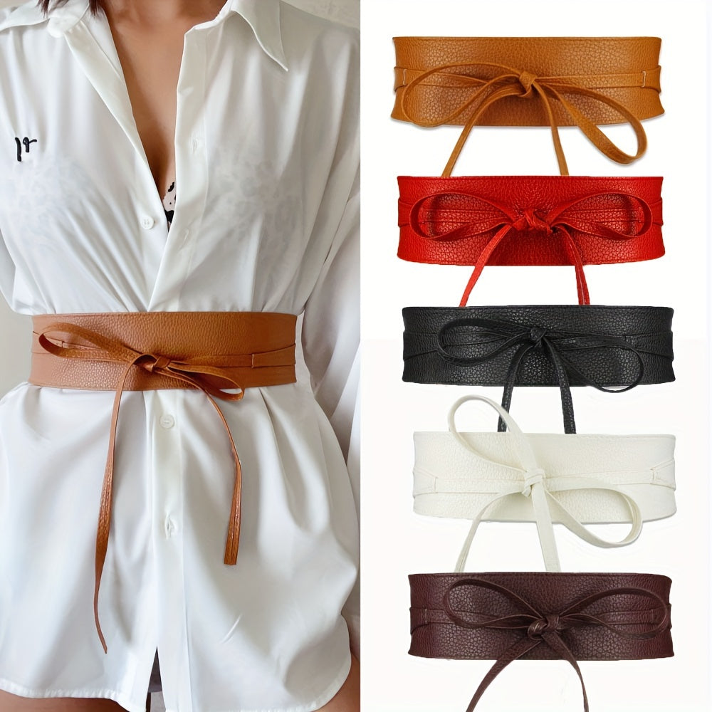 Ceinture Sans Boucle en Simili Cuir pour Femme Zelie — visuel 12
