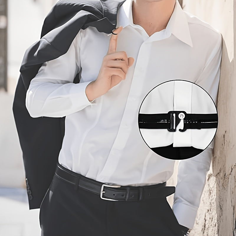 Ceinture Sans Boucle en Tissu pour Homme Eliot — visuel 2