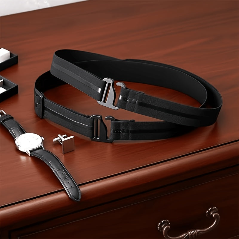 Ceinture Sans Boucle en Tissu pour Homme Eliot — visuel 3