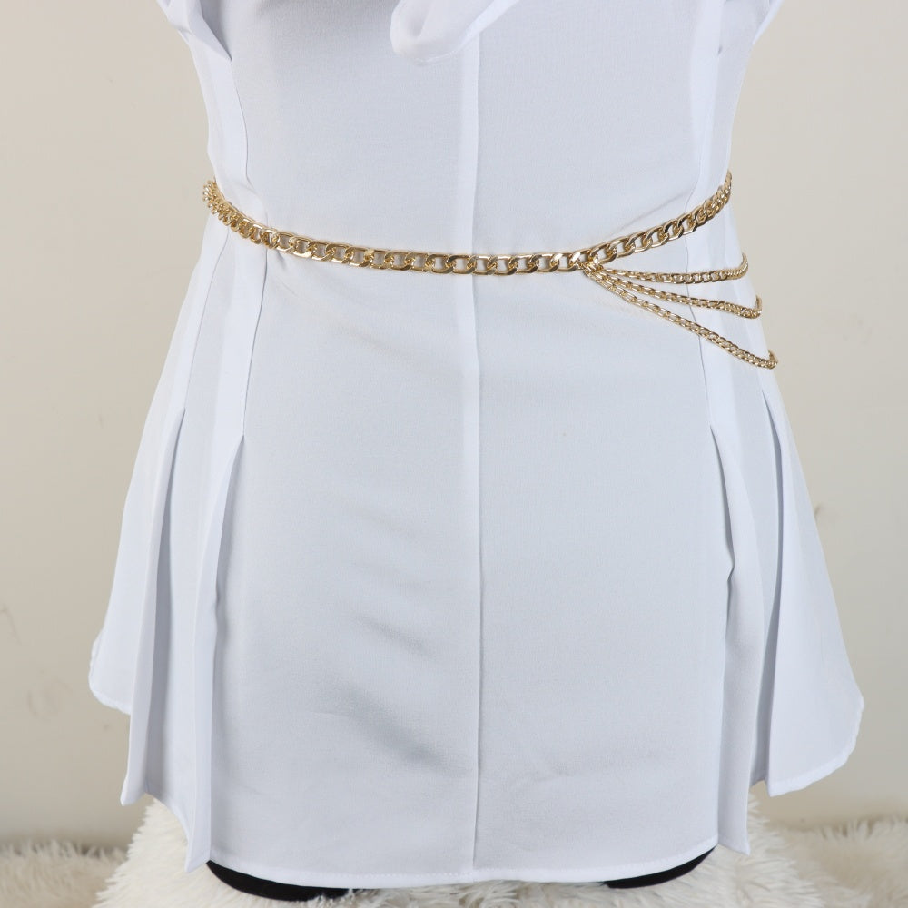 Ceinture Sans Boucle Western pour Femme Zermatt — visuel 7