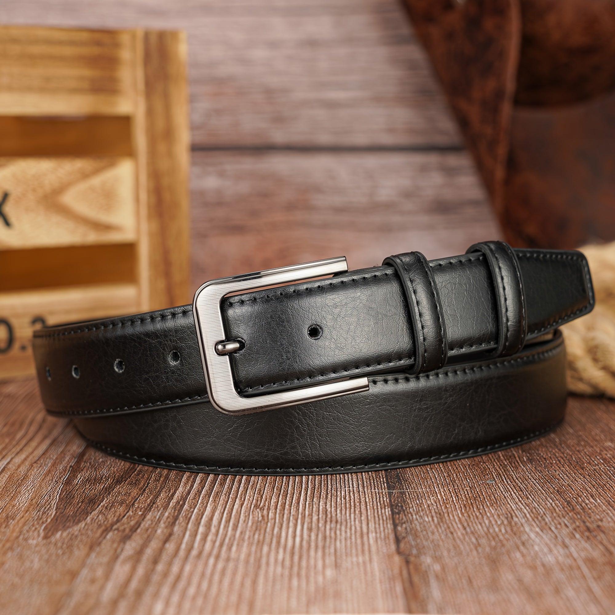 Ceinture en Simili Cuir pour Homme Régis — visuel 2