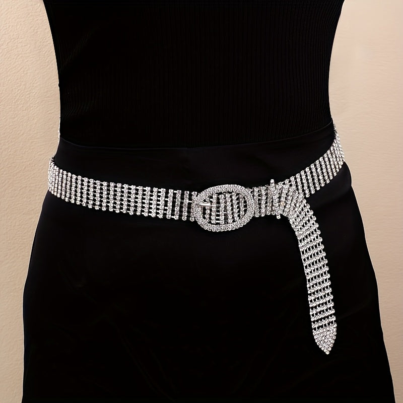 Ceinture à Strass Chaîne pour Femme Taormina — visuel 1