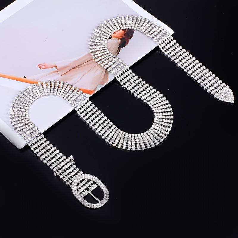 Ceinture à Strass Chaîne pour Femme Taormina — visuel 2