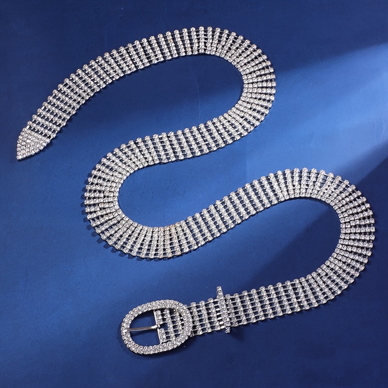 Ceinture à Strass Chaîne pour Femme Taormina — visuel 3