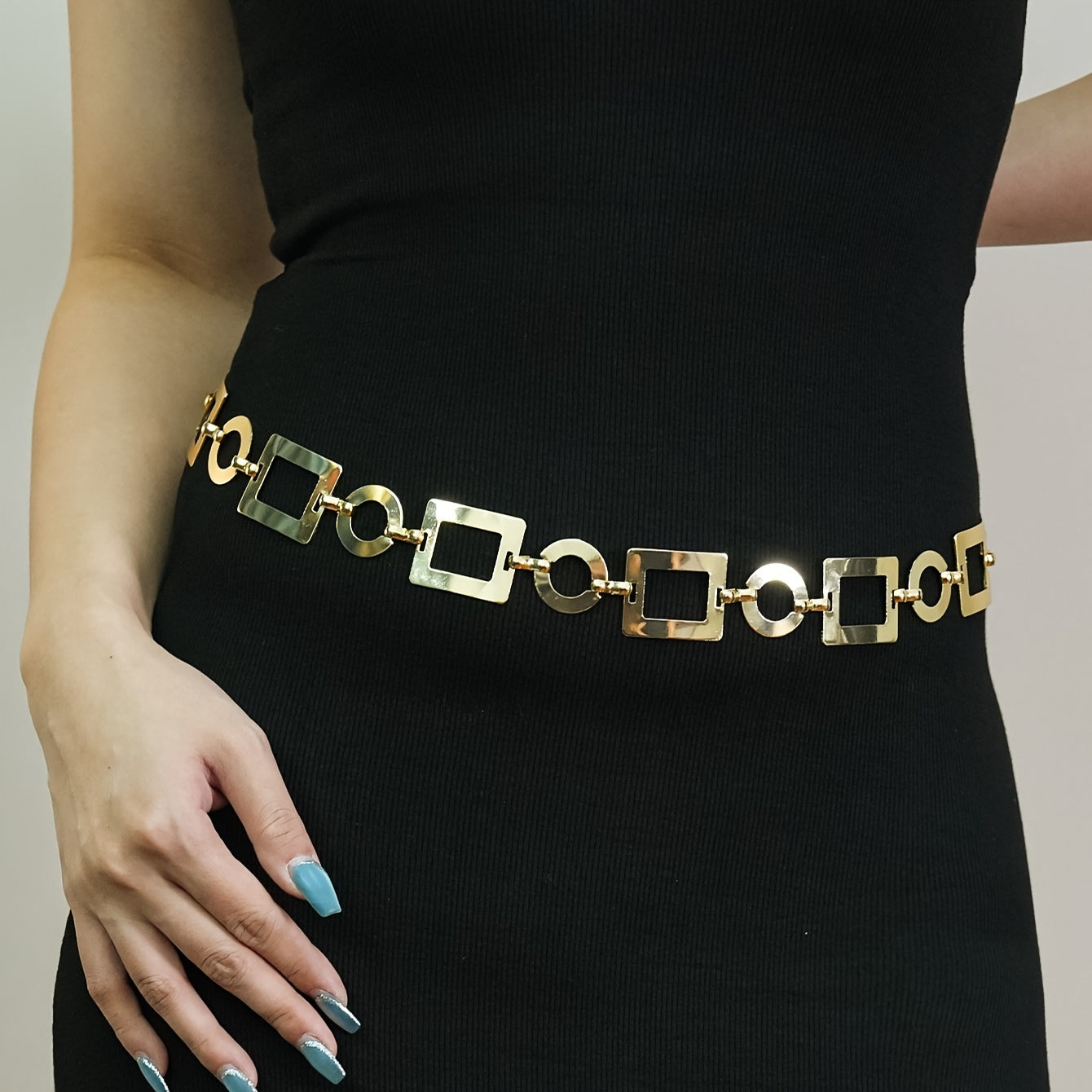 Ceinture à Strass Chaîne pour Femme Volterra — visuel 7