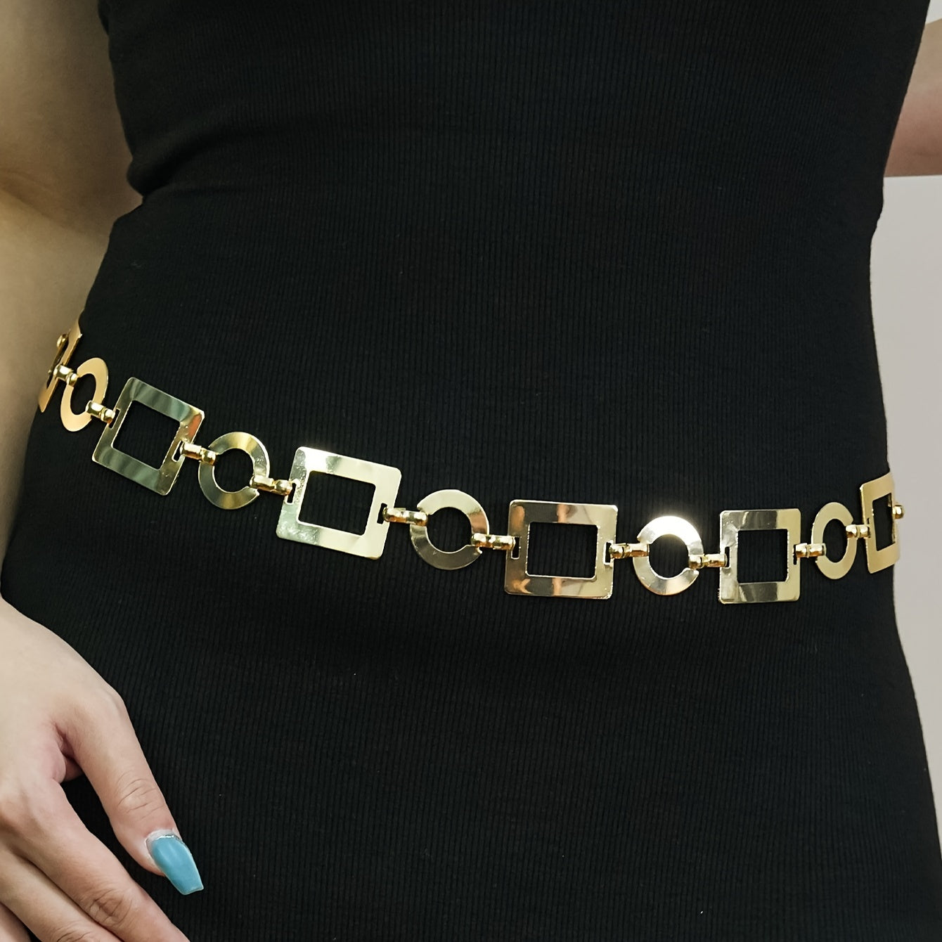 Ceinture à Strass Chaîne pour Femme Volterra — visuel 9