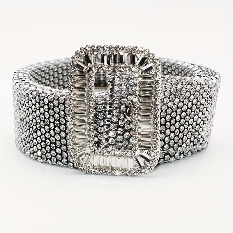 Ceinture à Strass en Simili Cuir pour Femme Sestri — visuel 3