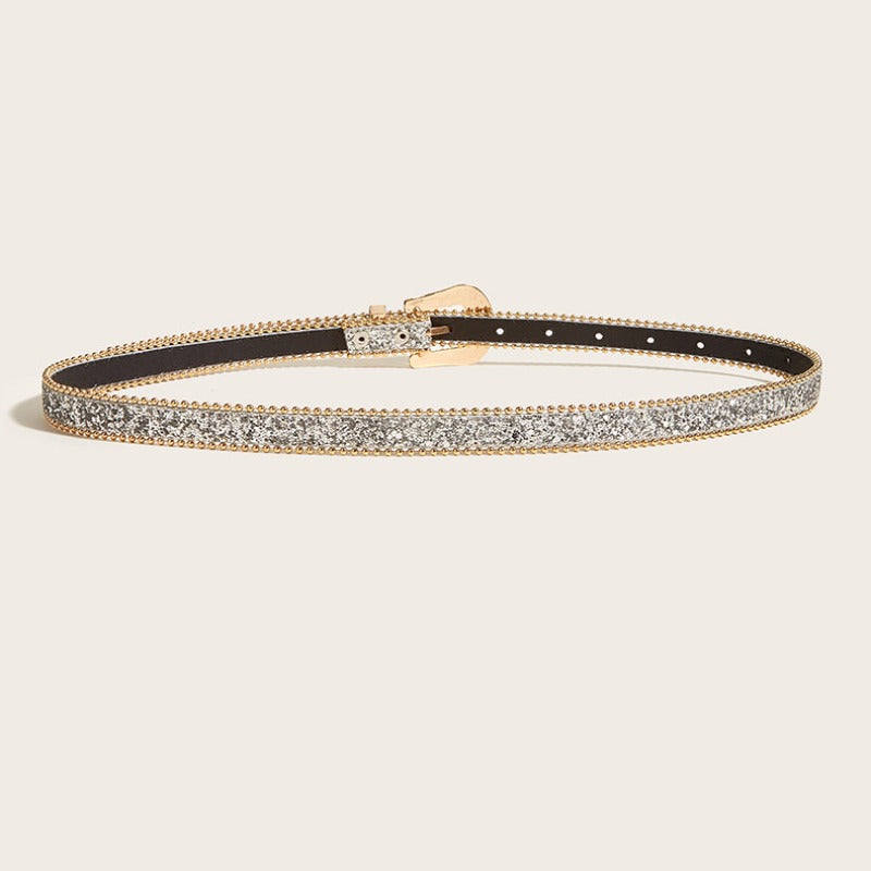 Ceinture à Strass en Tissu pour Femme Spezia — visuel 3