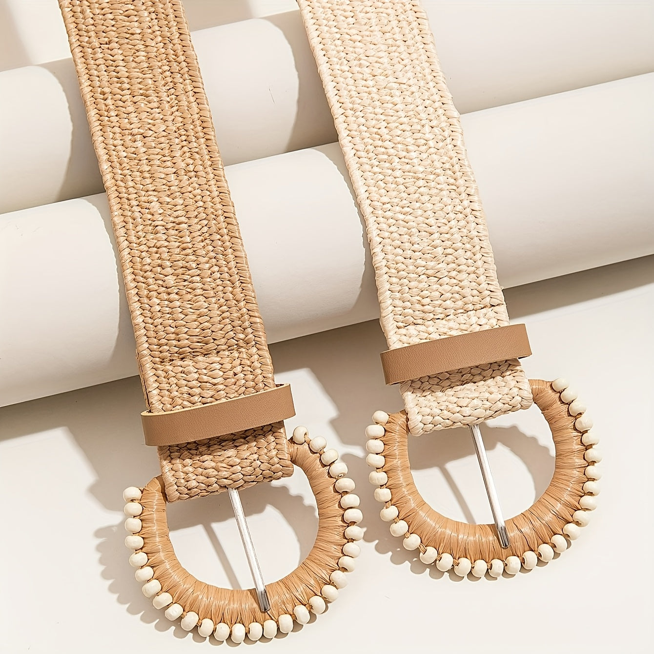Ceinture Tressée Élastique pour Homme Cheyenne — visuel 2