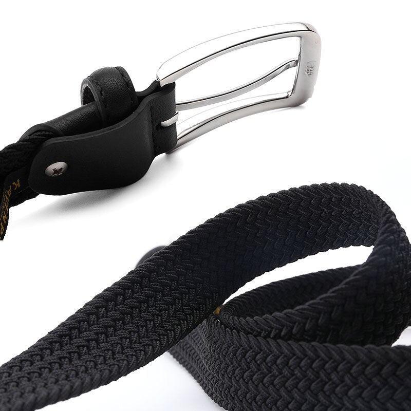 Ceinture Tressée Élastique pour Homme Damien — visuel 3