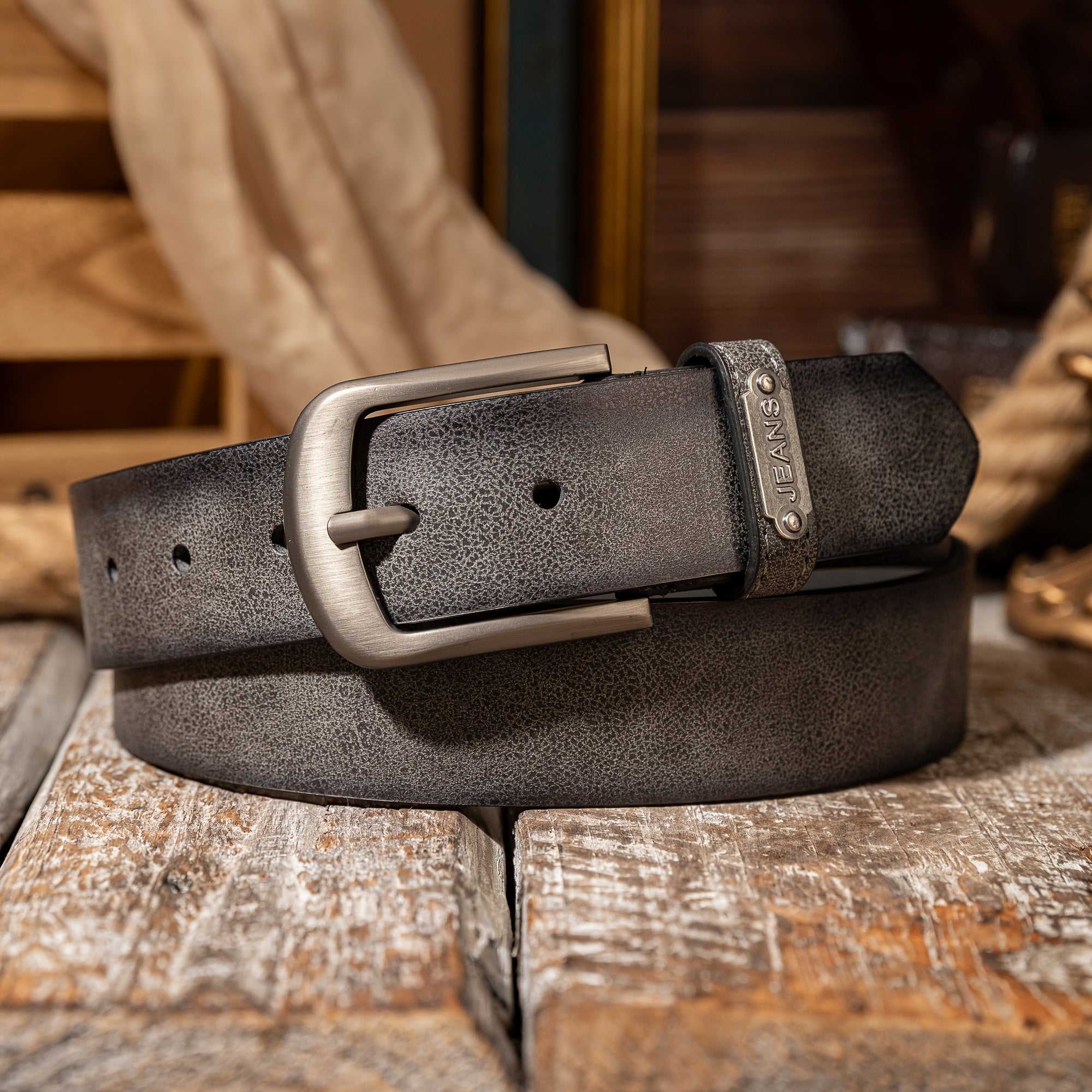 Ceinture Tressée en Simili Cuir pour Homme Joseph — visuel 3