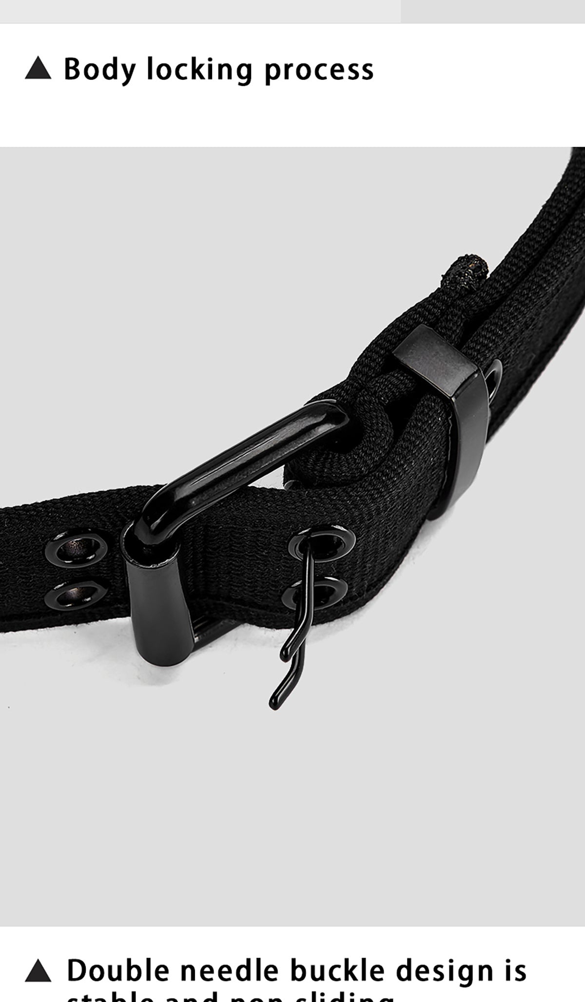 Ceinture Tressée en Tissu pour Homme Coventry — visuel 7