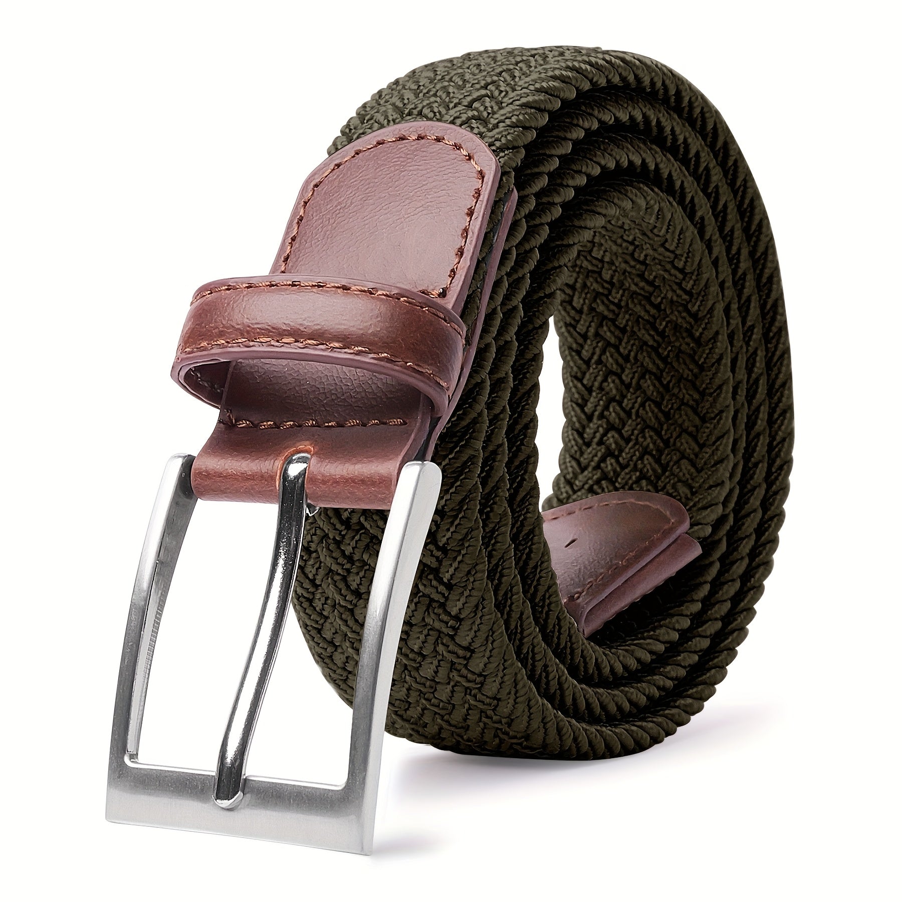 Ceinture Tressée en Tissu pour Homme Dorian — visuel 3