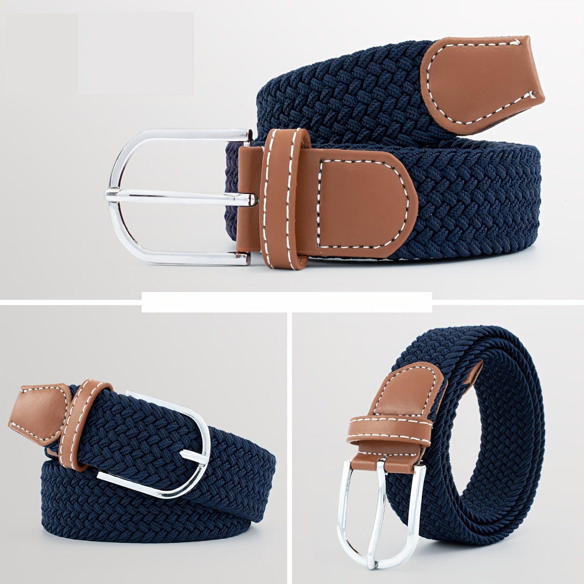 Ceinture Tressée en Tissu pour Homme Landry — visuel 8