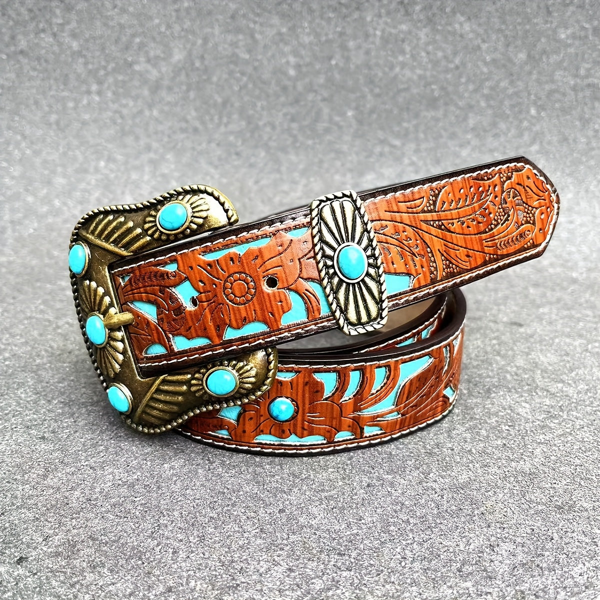 Ceinture Western en Simili Cuir pour Femme Alizee — visuel 2