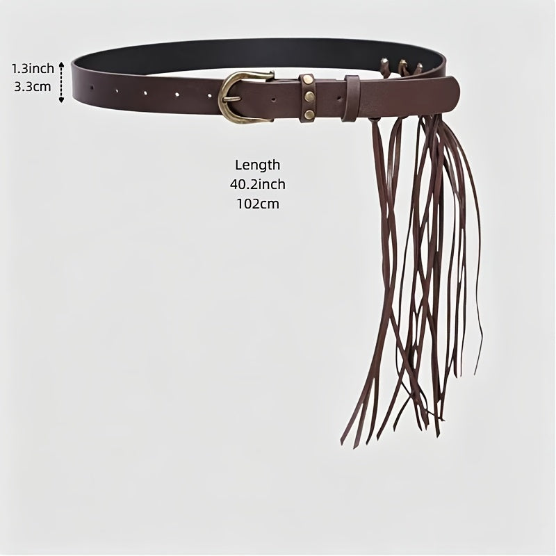 Ceinture Western en Simili Cuir pour Femme Alysse — visuel 3