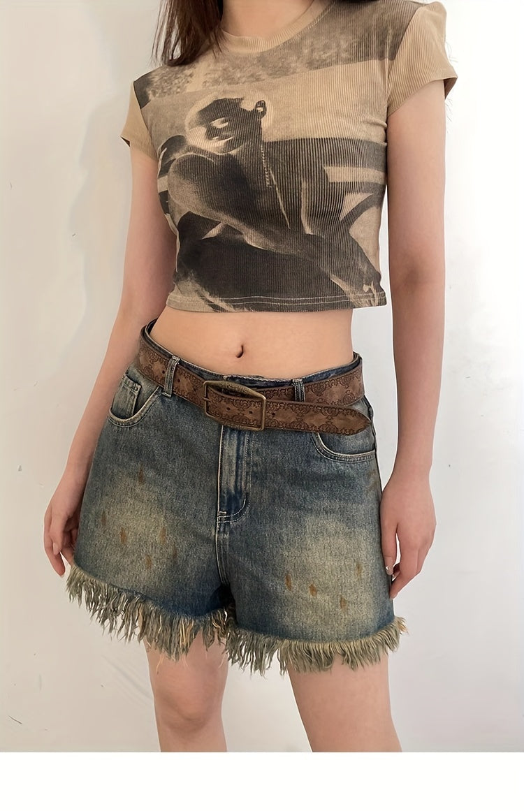 Ceinture Western en Simili Cuir pour Femme Coralie — visuel 5