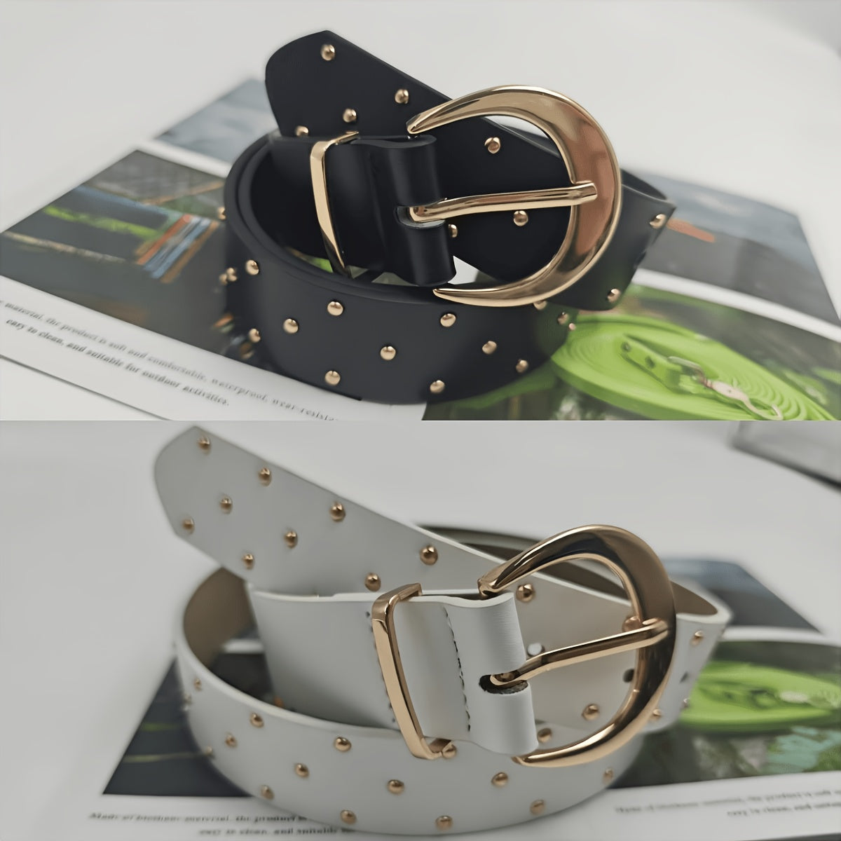 Ceinture Western en Simili Cuir pour Femme Maëva — visuel 1