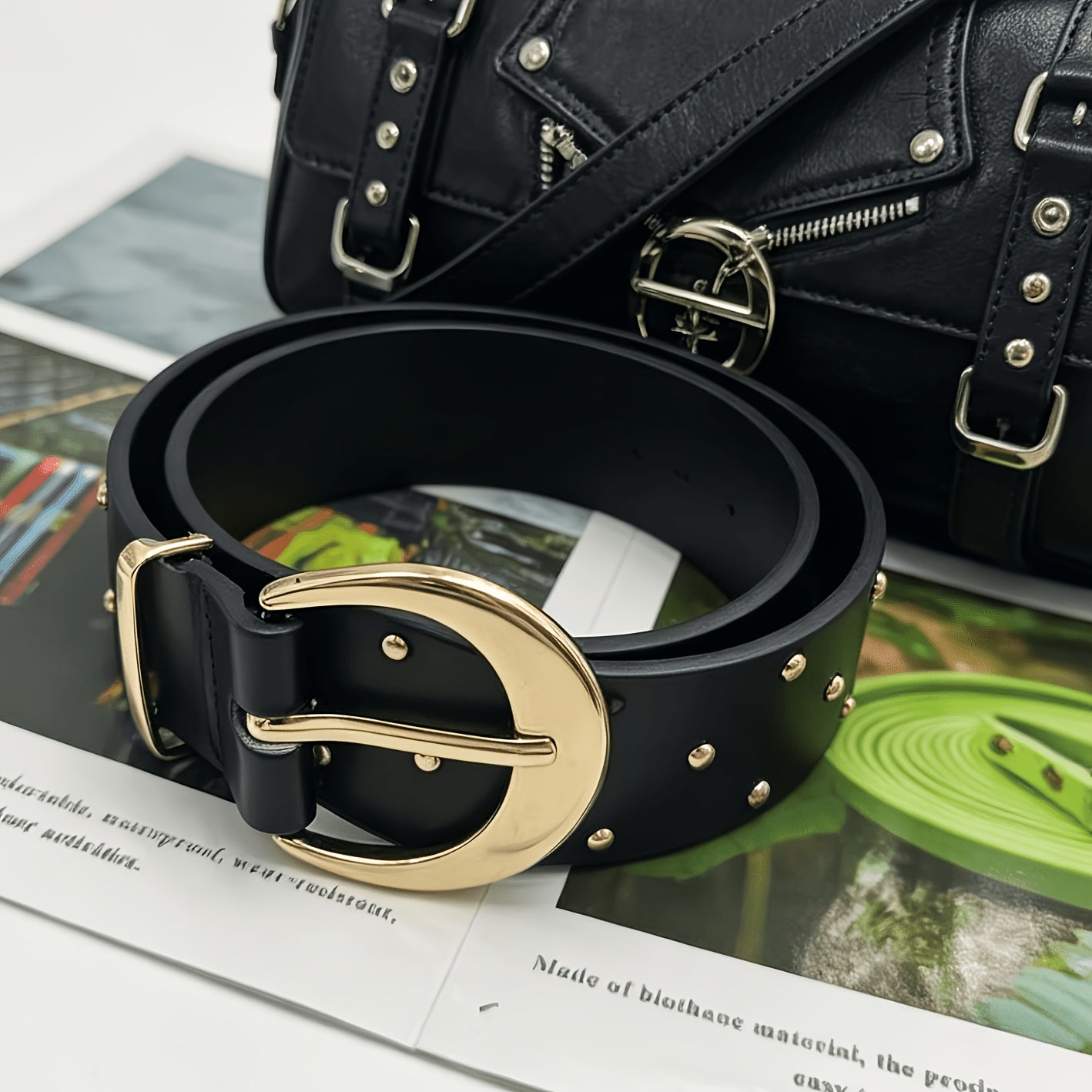 Ceinture Western en Simili Cuir pour Femme Maëva — visuel 4