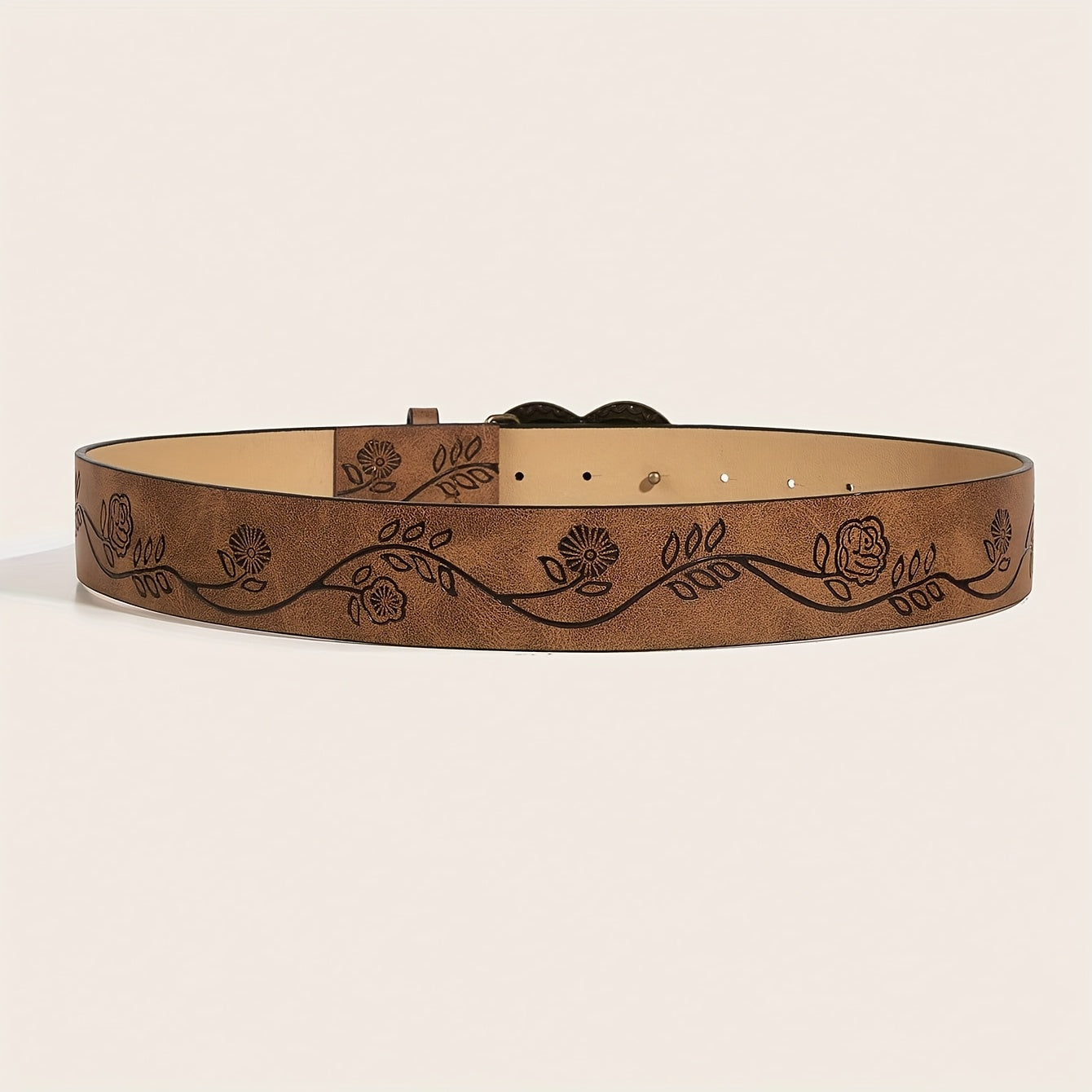 Ceinture Western en Simili Cuir pour Femme Virginie — visuel 3