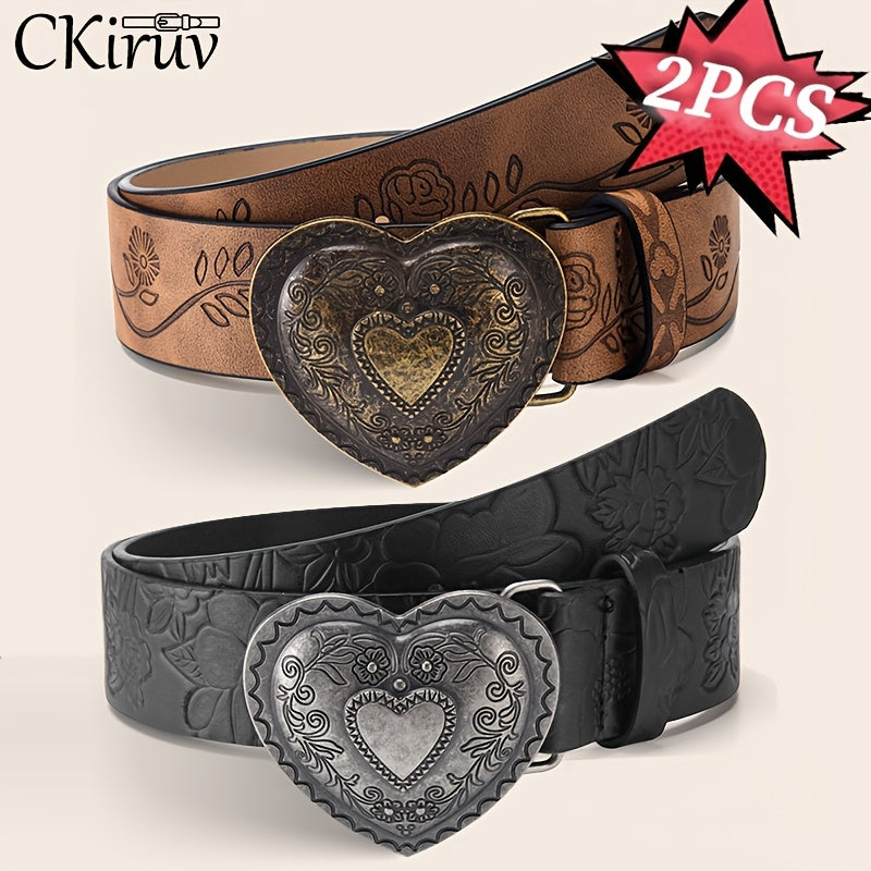 Ceinture Western en Simili Cuir pour Homme Erfurt — visuel 1