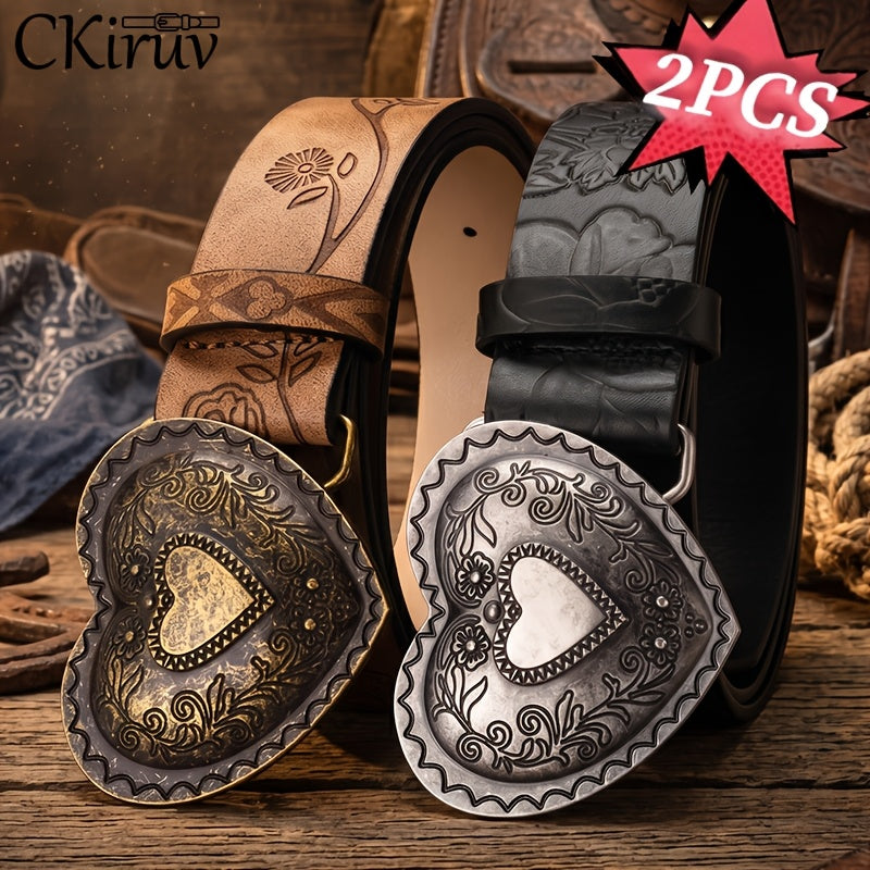 Ceinture Western en Simili Cuir pour Homme Erfurt — visuel 2