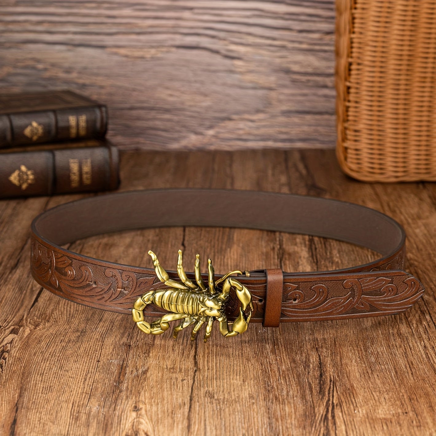 Ceinture Western en Simili Cuir pour Homme Glasgow — visuel 8