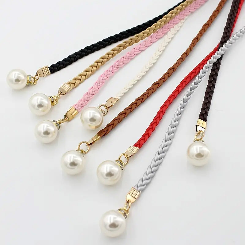 Ceinture Tressée Fine - Bari