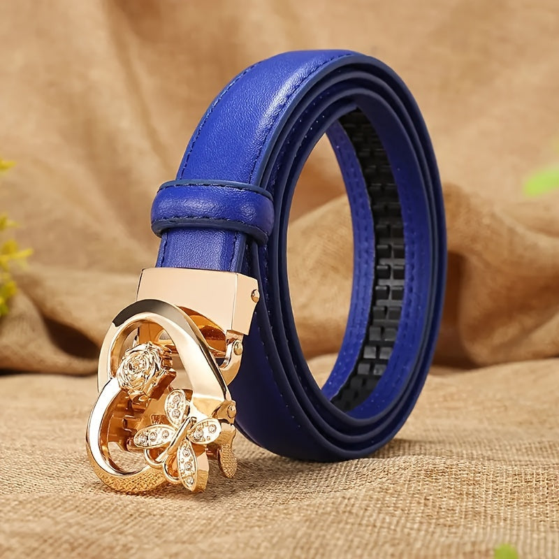 Ceinture Automatique en Simili Cuir pour Femme - Thaïs