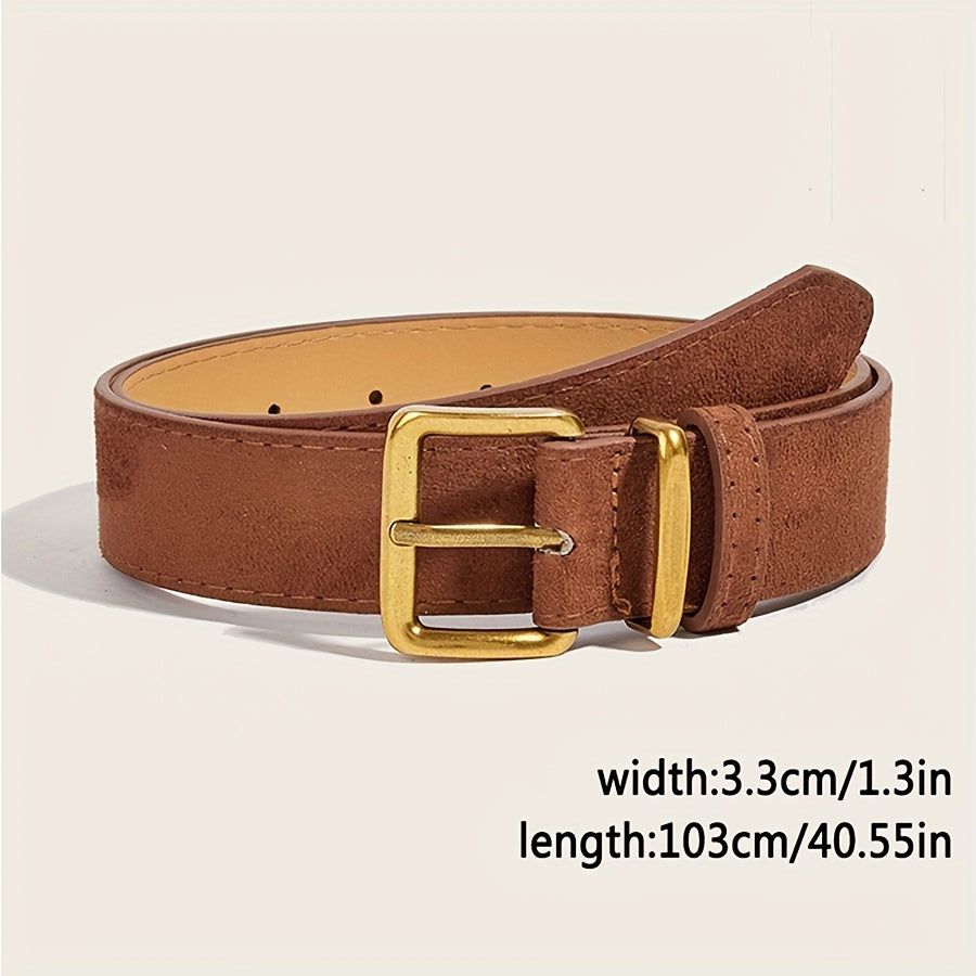 Ceinture Large en Simili Cuir pour Femme - Nolwenn
